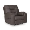 Bennet-Pier Gunmetal Power Lift Recliner