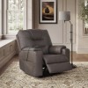 Bennet-Pier Gunmetal Power Lift Recliner