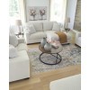 Ammon Ivory Sofa Chaise Living Room Set