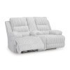 Higgesbee Alloy Power Reclining Loveseat w/ Console