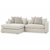 Camfield Snowstone 2-Piece Sectional w/ Left Chaise