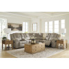 Gridlines Birch Sectional Living Room Set