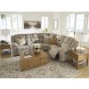 Gridlines Birch Sectional Living Room Set