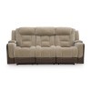 Mixed Momentum Brownstone Power Reclining Sofa