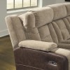 Mixed Momentum Brownstone Power Reclining Sofa