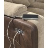 Mixed Momentum Brownstone Power Reclining Living Room Set