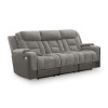 Mixed Momentum Shadow Power Reclining Sofa
