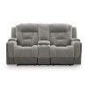 Mixed Momentum Shadow Power Reclining Living Room Set