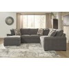 Pearson Pike Espresso 3-Piece Sectional w/ Left Chaise