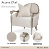 London Place Porcelain Accent Chair