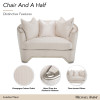 London Place Champagne Chair and Half