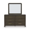 Brillynd Burnished Brown Upholstered Panel Bedroom Set