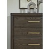 Brillynd Burnished Brown Upholstered Panel Bedroom Set