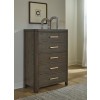 Brillynd Burnished Brown Upholstered Panel Bedroom Set