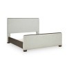 Brillynd Burnished Brown Upholstered Panel Bed