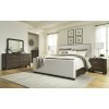 Brillynd Burnished Brown Upholstered Panel Bedroom Set
