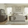 Brillynd Burnished Brown Upholstered Panel Bedroom Set