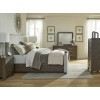 Brillynd Burnished Brown Upholstered Panel Bedroom Set