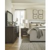 Brillynd Burnished Brown Upholstered Panel Bedroom Set