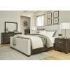 Brillynd Burnished Brown Upholstered Panel Bedroom Set