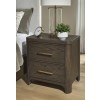 Brillynd Burnished Brown Nightstand
