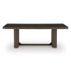 Brillynd Rectangular Dining Room Set w/ Upholstered Arm Chairs