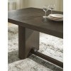 Brillynd Rectangular Dining Room Set w/ Upholstered Arm Chairs