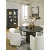 Brillynd Round Dining Room Set w/ Upholstered Arm Chairs