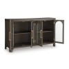 Brillynd Rectangular Dining Room Set w/ Upholstered Arm Chairs