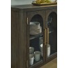 Brillynd Rectangular Dining Room Set w/ Upholstered Arm Chairs