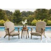 Coastal Reef Adirondack Chair and Table Set