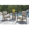 Cool Days Outdoor Chairs w/ Cushions and Table (Set of 3)