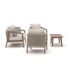 Endicott Lane Outdoor Sofa with Chairs and Table (Set of 4)