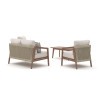 Endicott Lane Outdoor Sofa with Chairs and Table (Set of 4)
