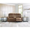 Guru Caramel Power Reclining Living Room Set w/ Audio Seating