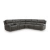 5Z - Pendley Anchor 6-Piece Power Reclining Sectional w/ Adjustable Headrests