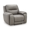Nightfall Mania Ash Power Reclining Living Room Set