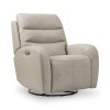 Starlight Scenes Stonewash Swivel Glider Power Recliner