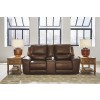 Spear Hill Power Reclining Loveseat with Console w/ Adjustable Headrest