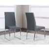 Classic Side Chair (Charcoal) (Set of 2)