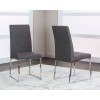 Classic Side Chair (Dark Gray) (Set of 2)