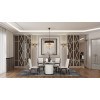 Paris Chic 48 Inch Round Dining Room Set