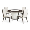 Paris Chic 60 Inch Round Dining Room Set