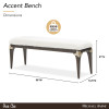 Paris Chic Bed Bench