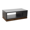 Nora Seal Skin with Whiskey Occasional Table Set