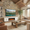 Nora Jasmine White with Barnwood Executive Home Office Set