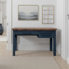 Nora Blue Denim and Whiskey Writing Desk