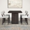 Oakley Black Counter Height Dining Room Set