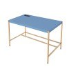 Midriaks Writing Desk (Navy Blue/ Gold)