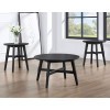 Oslo Occasional Table Set (Black)